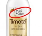 Shampooings Timotei, zéro pour cent de bon sens ! 