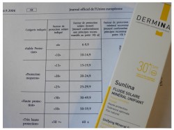 Dermina Sunlina Fluide solaire 30+, les peaux sensibles méritent mieux ! 