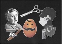 Moustache contre barbe, un duel à peignes tirés orchestré par Agatha Christie