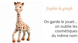 Sophie la girafe baby, la gamme qui aime l’alcool